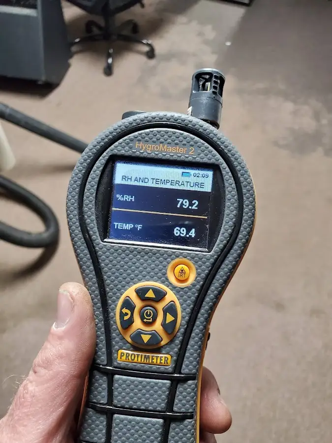 Moisture meter humidity assessment for Fire & Smoke Damage Restoration in Dana Point